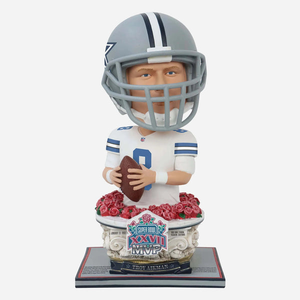 Troy Aikman Dallas Cowboys Super Bowl XXVII MVP Bust Bighead NFL