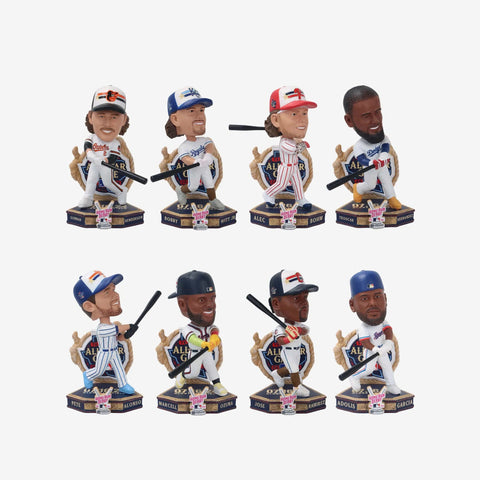 2024 MLB All Star Homerun Derby Mini Bobblehead Boxed Set