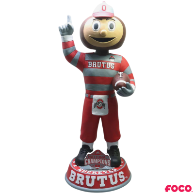 【BOBBLE HEAD】BUCKEYES BRUTUS 3 Foot Brutus Buckeye Ohio State Buckeyes 2024 Football National