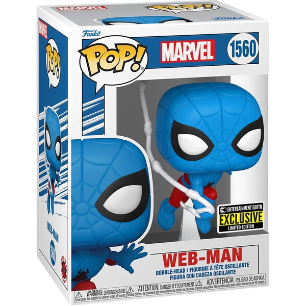 Web-Man Funko Pop! Marvel Spider-Man Bobblehead – National