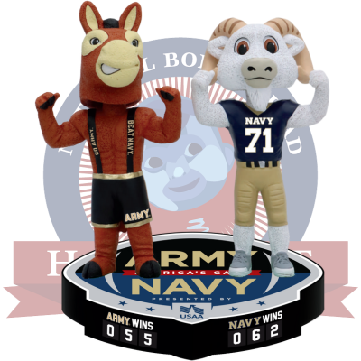 Army vs. Navy Rivalry Win Counter Bobblehead