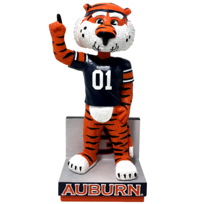 Aubie the Tiger Auburn Tigers Mascot Football Jersey Bobbleheads (Presale)