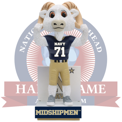 The Fan-Brand 19 in. Navy Midshipmen Bill the Goat Plastic Bottle