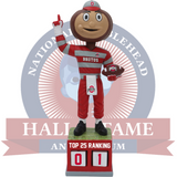 Brutus Buckeye Ohio State Buckeyes Football Top 25 Ranking Tracker Bobblehead (Presale)