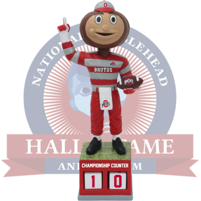Brutus Buckeye Ohio State Buckeyes Football Championship Counter Brutus Buckeye Ohio State Buckeyes Football Championship Counter