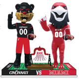 Cincinnati vs. Miami Football Rivalry Bobblehead