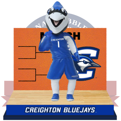 Creighton Blue Jays Basketball Billy Bluejay Dancing in March Bobblehead (Presale)