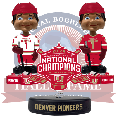 Denver Pioneers 2024 NCAA Men's Hockey National Champions Bobbleheads (Presale)