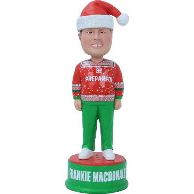 Frankie MacDonald Talking Christmas Bobblehead – National