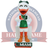 Gertrude “Gigi” the Ibis Miami Hurricanes Female Mascot Bobblehead (Presale)