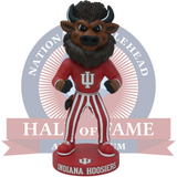 Hoosier the Bison Indiana Hoosiers Mascot Bobblehead (Presale)