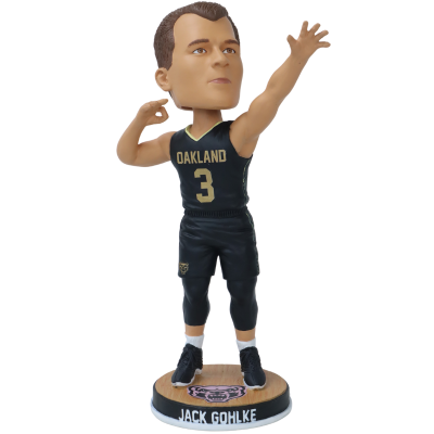 Jack Gohlke Oakland Golden Grizzlies Bobbleheads – National