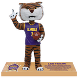 LSU Tigers 2023 Women's Basketball Game Used Championship Court Bobblehead (Presale)