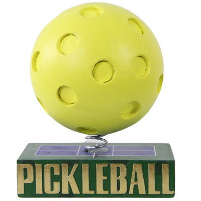 Pickleball Bobbleheads Featuring Kitchen and Pickleball