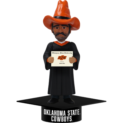 pothead pete doll Pistol Pete Oklahoma State Cowboys Mascot Graduation Bobblehead (Presa – National Bobblehead HOF Store