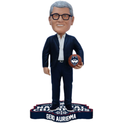 Geno Auriemma UConn Huskies 2025 NCAA Women's Basketball National Champions Bobbleheads (Presale)