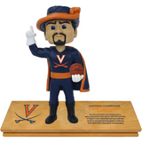 Virginia Cavaliers 2019 Men's Basketball Game Used Championship Court Bobblehead (Presale)