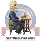 Christopher Latham Sholes Bobblehead (Presale)