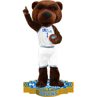 Zephyr NCAA UCLA Bruins Tokyodachi Hand Painted Mascot Collectibles Art Blue