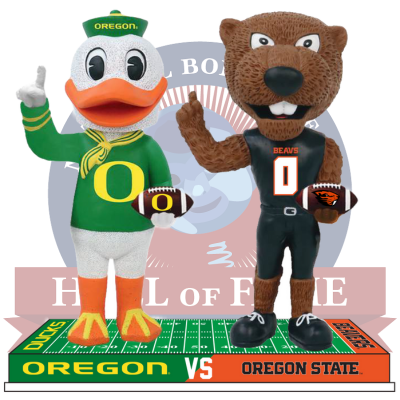 Oregon vs. Oregon State Football Rivalry Bobblehead (Presale
