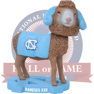 Rameses XXII North Carolina Tar Heels Live Ram Bobblehead (Presale