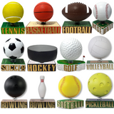 Sports Ball Bobble Series