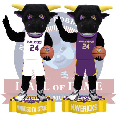 Minnesota State Mankato Mavericks 2024 NCAA Division II Men's and Women's Basketball National Champions Bobbleheads (Presale)