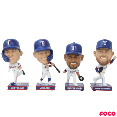 Texas Rangers 2023 World Series Champions Bobbleheads