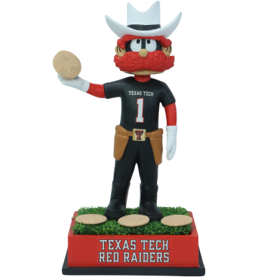 Texas Tech Tortilla Throwing Bobblehead – National Bobblehead HOF