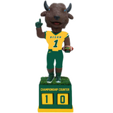 Thundar North Dakota State Bison Mascot 2024 FCS Football National Champions Bobbleheads