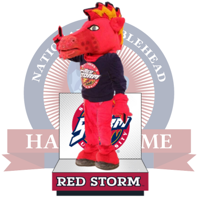 Thunder St. John's Red Storm Mascot Bobblehead (Presale) – National ...