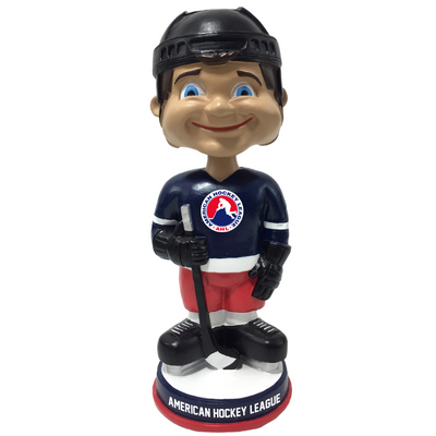 Iowa Wild AHL Hockey Bobblehead - Limited Edition Vintage Style, Numbered To 500, 7 Inches Tall