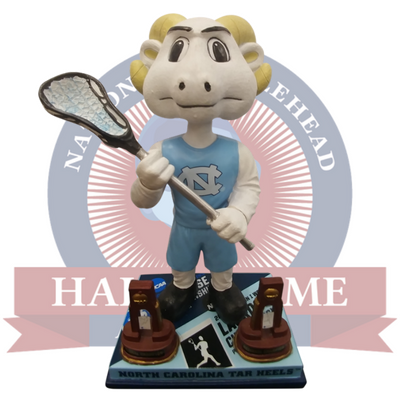North Carolina Tar Heels NCAA Lacrosse National Champions Bobblehead - National Bobblehead HOF Store