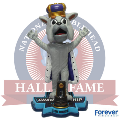 James Madison Dukes NCAA College Football National Champions Bobblehead - National Bobblehead HOF Store