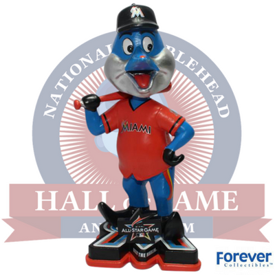 2017 MLB All-Star Game Miami Marlins Mascot Bobblehead - National Bobblehead HOF Store