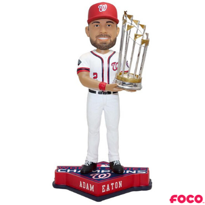 Adam Eaton Washington Nationals 2019 World Series Champions Bobblehead Officially Licensed by MLB