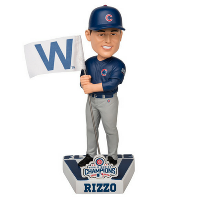 Chicago Cubs 2016 World Series Fly the W Bobbleheads – National