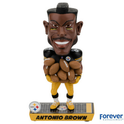 Antonio Brown Caricature Bobblehead Pittsburgh Steelers
