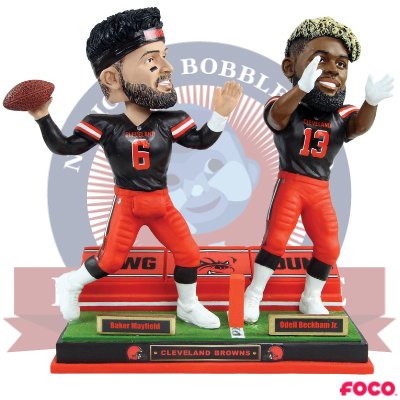 Baker Mayfield (Cleveland Browns) Sideline Exclusive NFL Bobblehead #/750 -  CLARKtoys