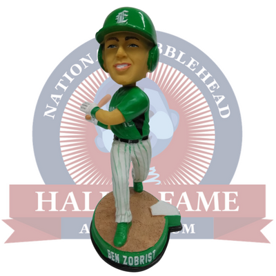 Ben Zobrist Eureka High School Bobblehead Green Jersey