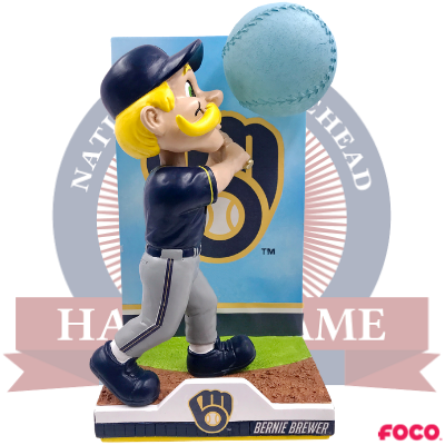 Bernie Brewer Milwaukee Brewers Memorial Day Mascot Bobblehead FOCO