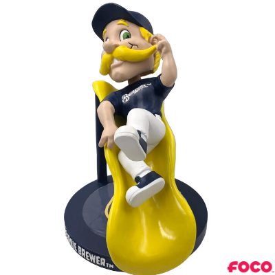 Milwaukee Brewers MLB 3D Model PZLZ Mascot - Bernie Brewer