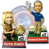 Carole and Howard Baskin Talking Bobbleheads