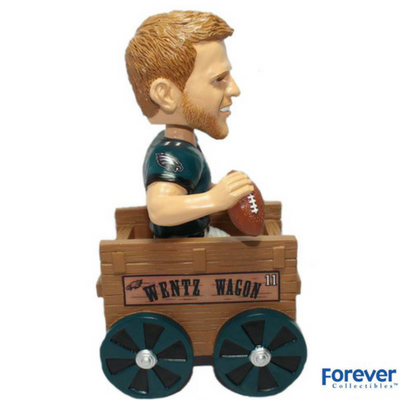 Carson Wentz Philadelphia Eagles Wentz Wagon Bobblehead National Bobblehead HOF Store