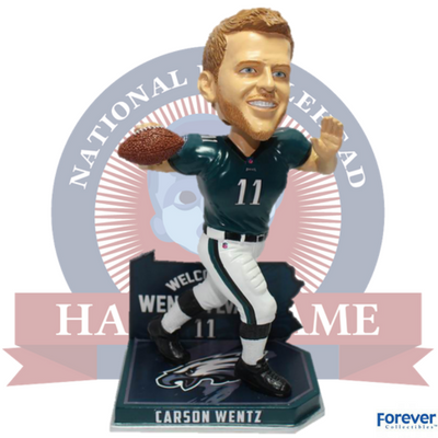 Carson Wentz Philadelphia Eagles Wentzylvania Bobblehead