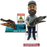 Chance the Snapper and Frank "Alligator" Robb Bobbleheads