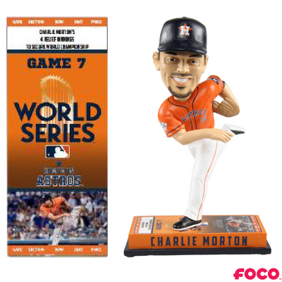 Morton Houston Astros 2017 World Series Champions Ticket Base Bobblehead MLB  at 's Sports Collectibles Store