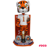 Clemson Tigers 2-Time National Champions Bobblehead