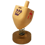 Hanukkah Menorah and Dreidel Bobbles