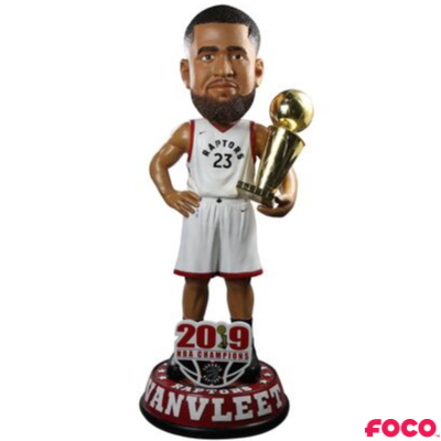 Toronto Raptors 2019 NBA Champions Bobbleheads